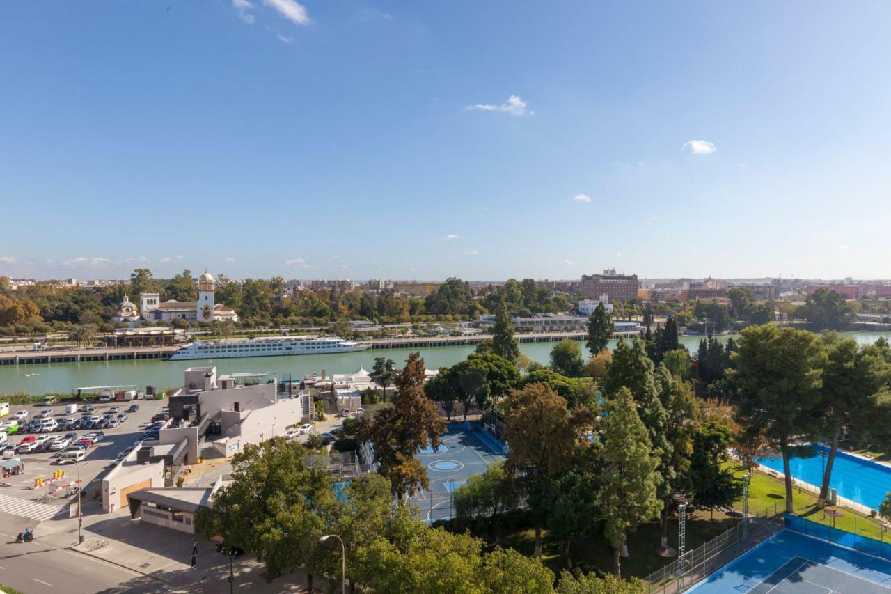 Loft con magnificas vistas centro Sevilla Esterno foto