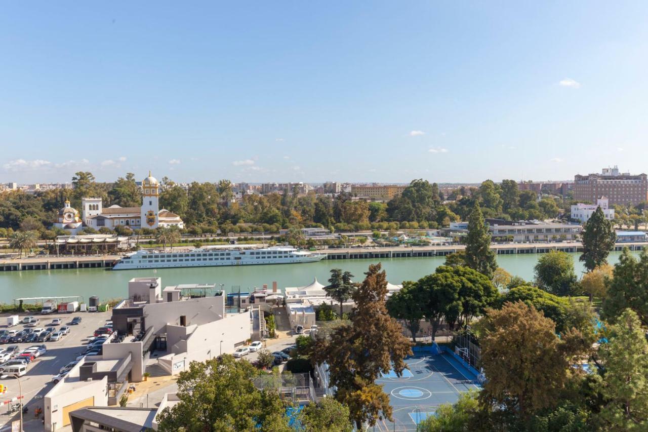 Loft con magnificas vistas centro Sevilla Esterno foto